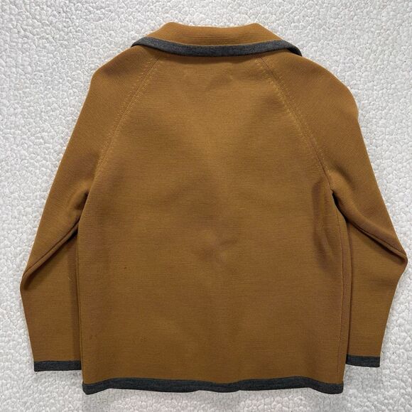 VTG Lisabella Wool Knit Blazer Women’s 12 Hong Kong 60s Mod Indie Retro Boho - Picture 8 of 14